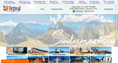 Desktop Screenshot of paquetesytoursasudamerica.com